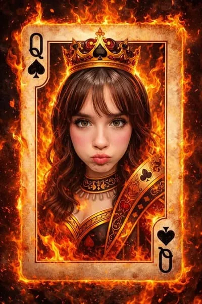 Valeria, crowned fantasy queen AI girlfriend